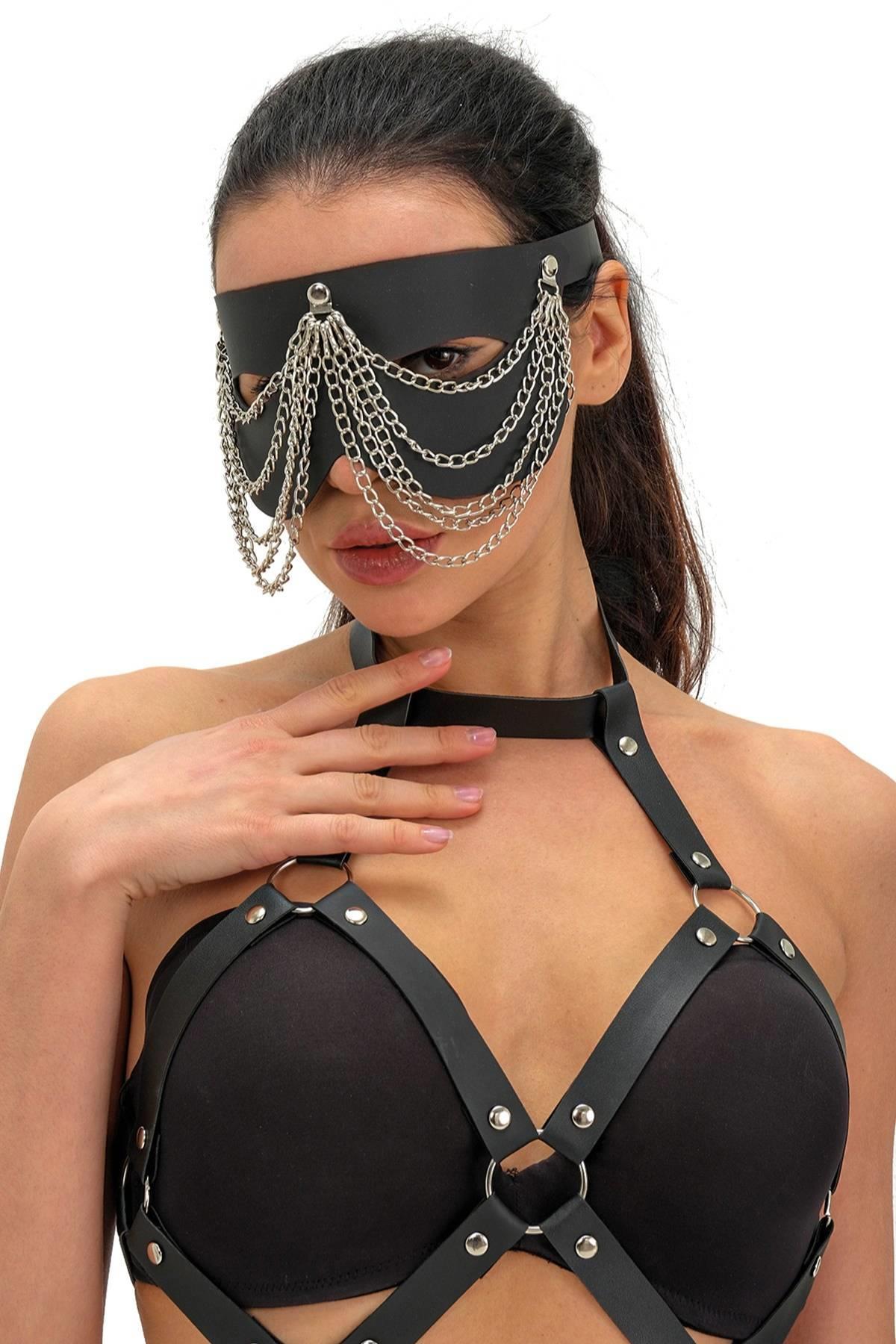 Zincirli%20Deri%20Maske%20800273MAS